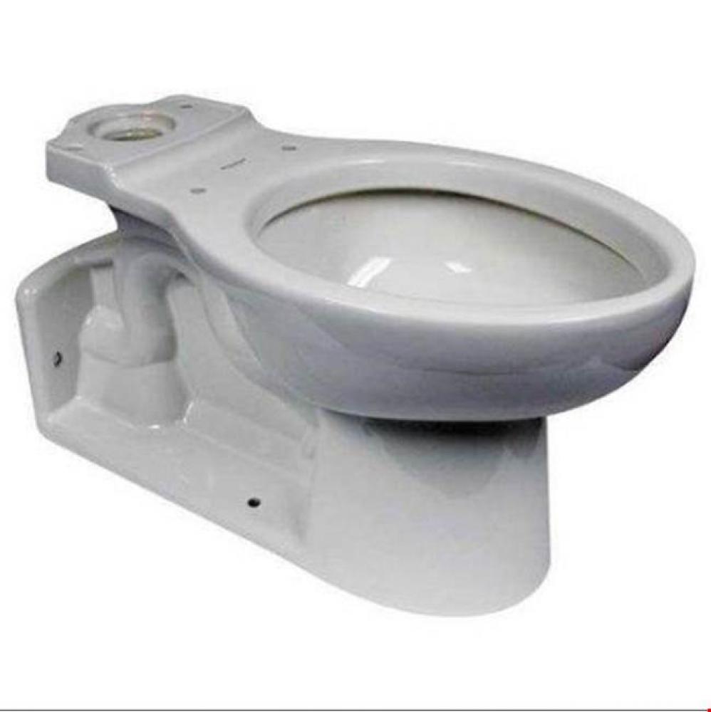 Yorkville™ Pressure Assist Back Outlet Elongated EverClean® Bowl