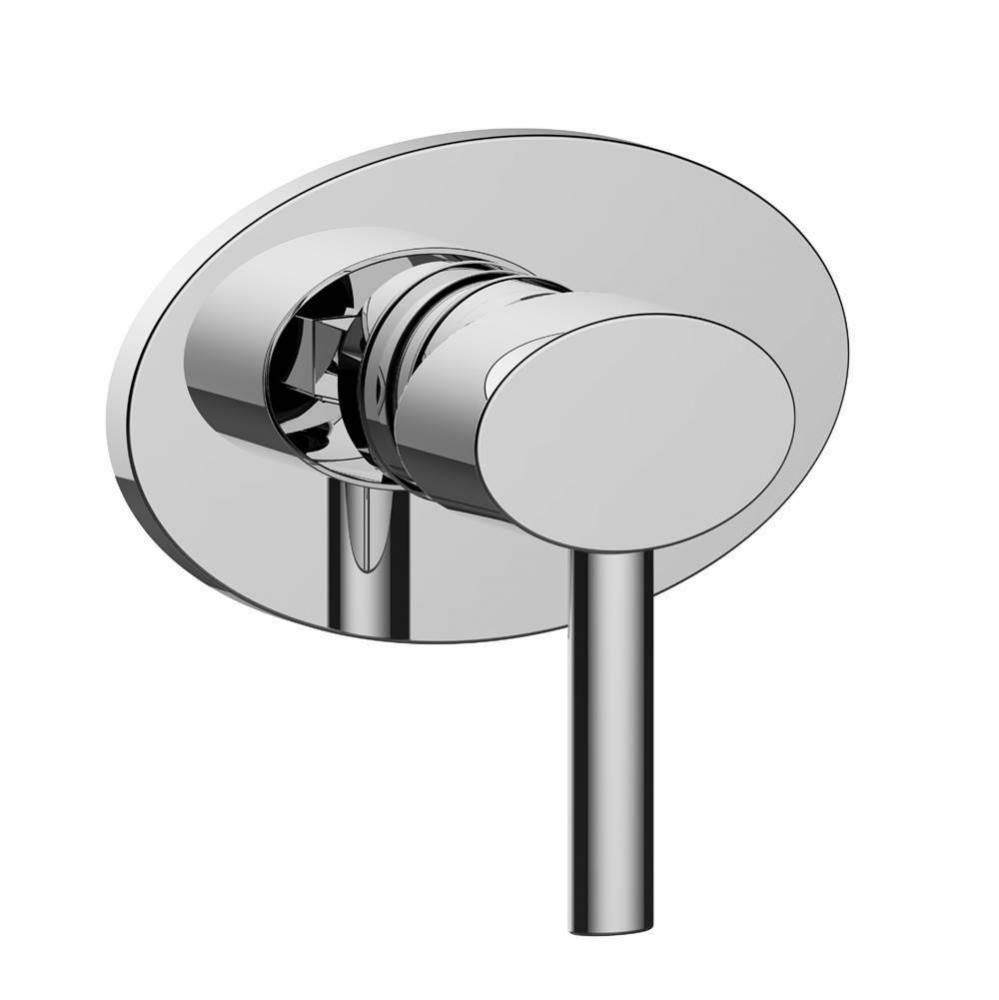 Complete pressure balanced shower control valve