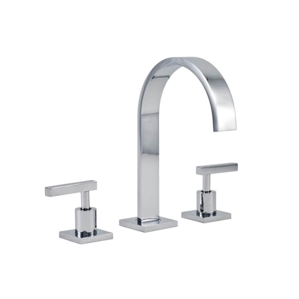 8'' c/c lavatory faucet, drain included