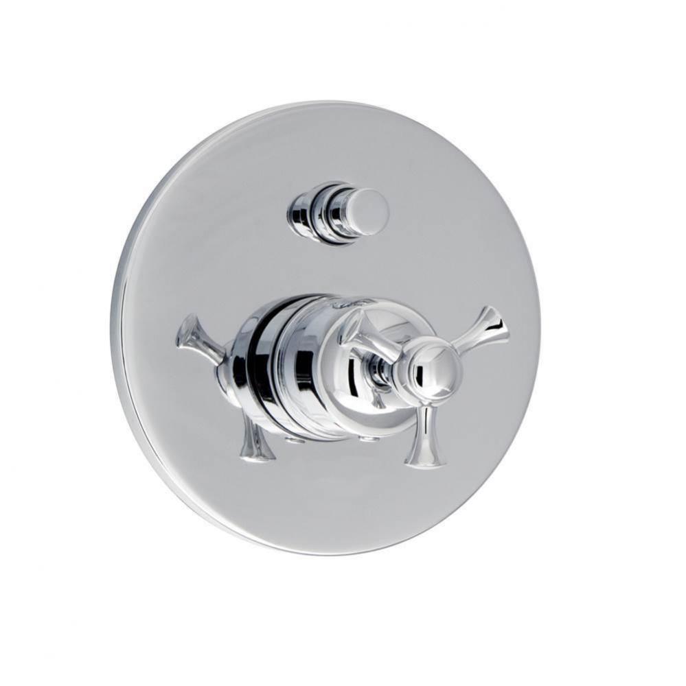 Complete pressure balanced shower control valve with diverter