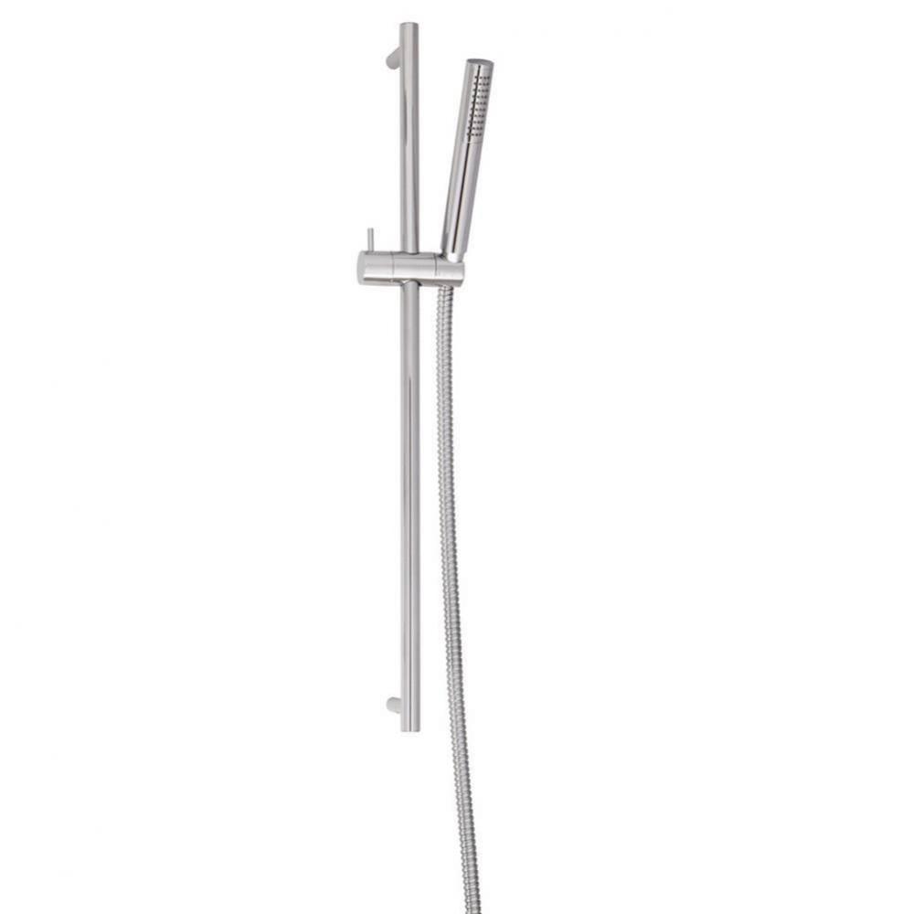 Slim 1-spray sliding shower bar