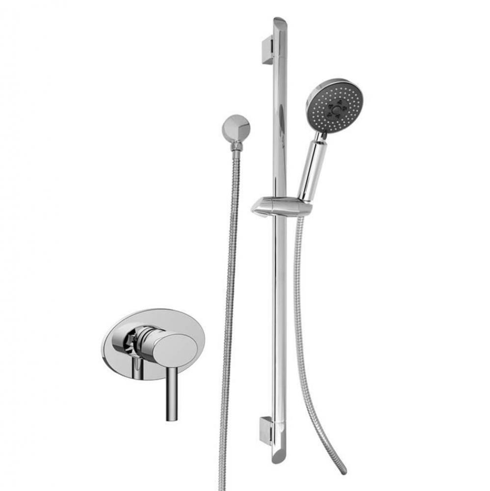 Complete pressure balanced shower kit