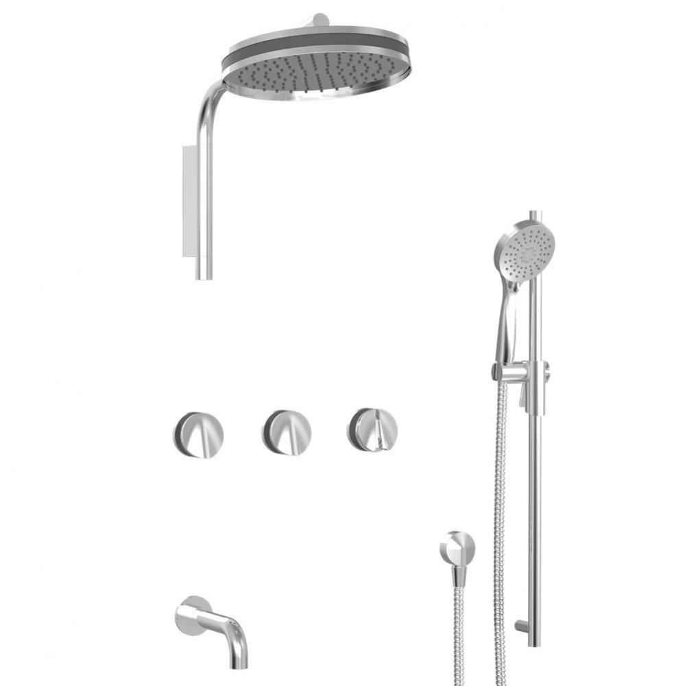 Trim only for thermostatic shower kit