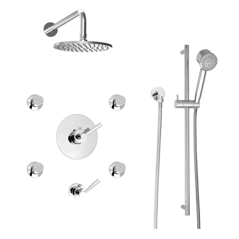 Trim only for thermostatic shower kit