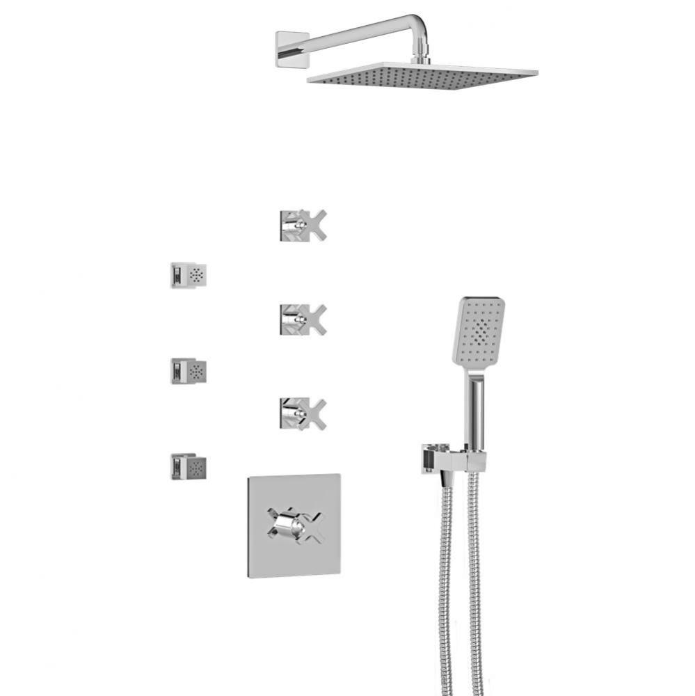 Trim only for thermostatic shower kit