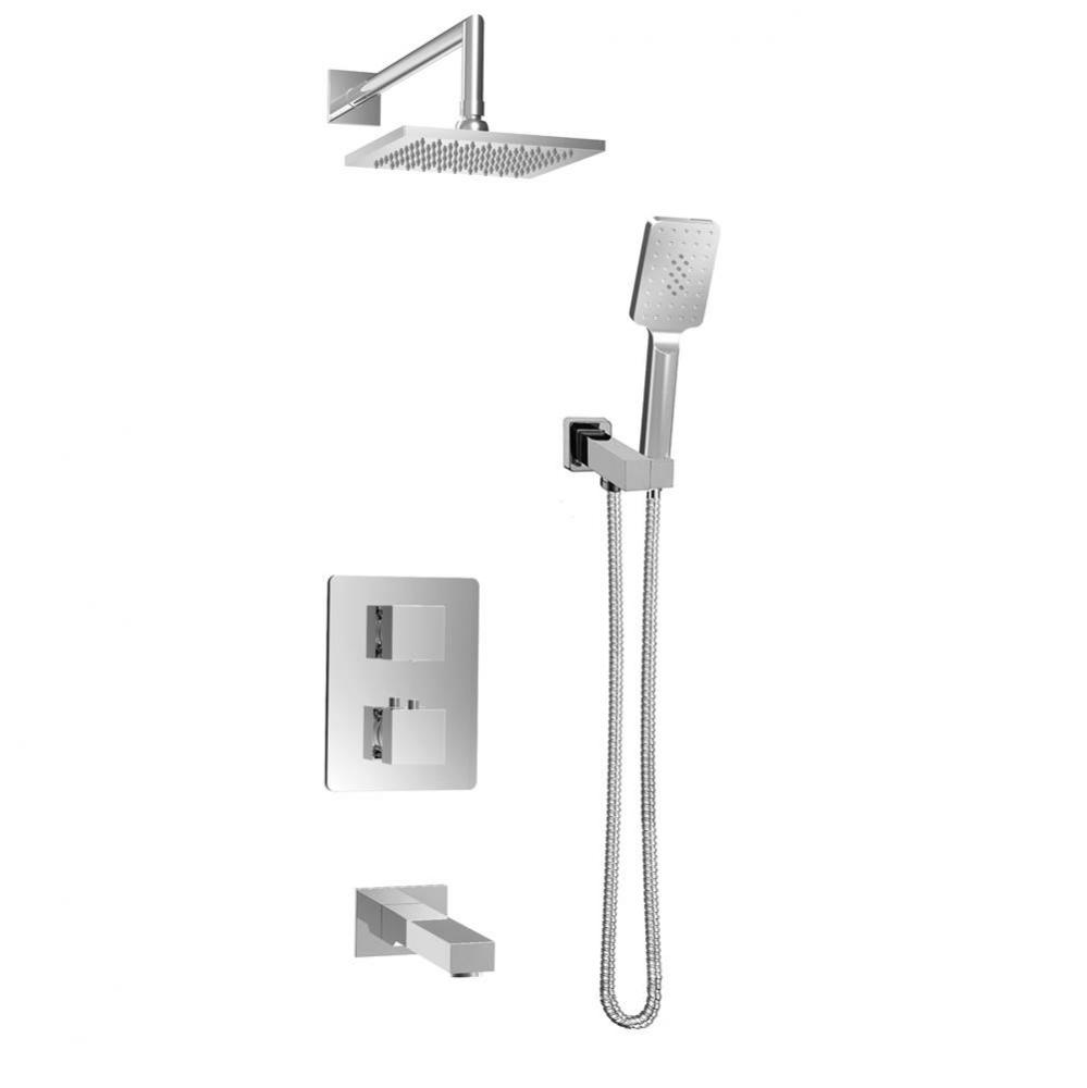 Trim only for thermostatic pressure balanced shower kit