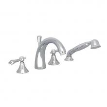 BARiL B18-1421-00-VB-175 - 4-piece deck mount tub filler with hand shower