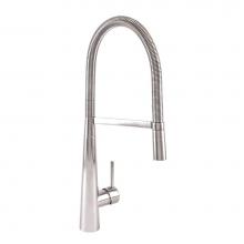 BARiL CUI-1091-02L-CC-150 - High single hole kitchen faucet with 2-function detachable spray