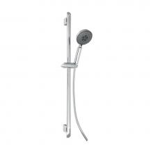 BARiL DGL-0084-03-CC-150 - Oval 3-spray sliding shower bar