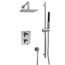 BARiL PRO-4202-51-CC-NS - Complete thermostatic pressure balanced shower kit