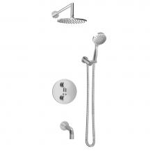 BARiL TRO-4396-66-GG - Trim only for thermostatic pressure balanced shower kit