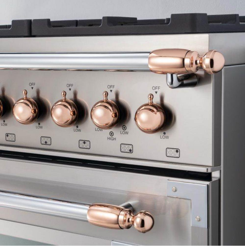 Copper Decor Set for Range and Hood