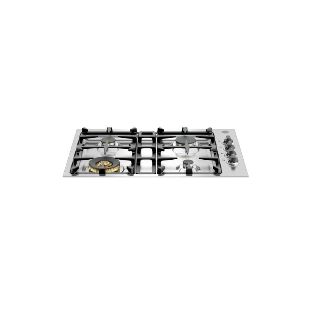 30'' Master Series Gas Cooktop 4 Brass Burners