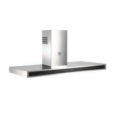 Bertazzoni KG48X - Wall Hood, 48'', 2 LED Lights, 600 cfm, Touch User Interface, Glass Panel