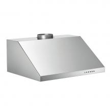 Bertazzoni KU24PRO1X/14 - Canopy Hood, 24'', Undermount, Mesh Filters, 2 Halogen Lights, 600 cfm