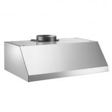 Bertazzoni KU24PRO1XV - Canopy Hood, 24'', Undermount, Mesh Filters, 2 Halogen Lights, 400 cfm