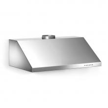 Bertazzoni KU30PRO1X/14 - Canopy Hood, 30'', Undermount, Mesh Filters, 2 Halogen Lights, 600 cfm