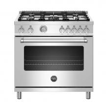 Bertazzoni MAST365GASXE - Master Series Range, Gas Oven, 5 Aluminum Burners, 36''