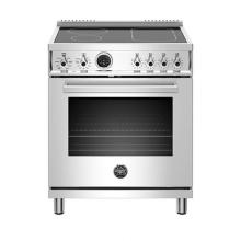 Bertazzoni PROF304INSXT - Professional Series Range, Electric Self Clean Oven, 4 Induction Zones, 30''