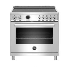 Bertazzoni PROF365INSXT - Professional Series Range, Electric Self Clean Oven, 5 Induction Zones, 36''