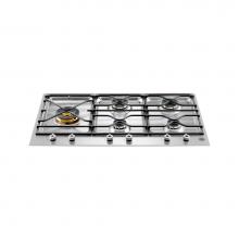 Bertazzoni PM365S0X - 36'' Pro Series All Gas Cooktop 5 Burners - 18K BTU LEFT