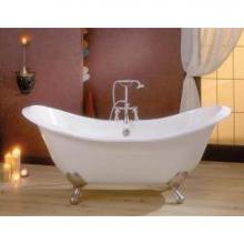 Cheviot Products Canada 2112-WC-0-PB - REGENCY Cast Iron Bathtub