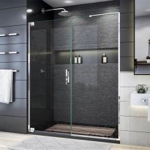 Dreamline Showers SHDR-4458305-01 - DreamLine Elegance Plus 58-58 3/4 in. W x 72 in. H Frameless Pivot Shower Door in Chrome