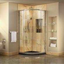 Dreamline Showers DL-6702-89-01 - DreamLine Prime 36 in. D x 36 in. W x 74 3/4 in. H Clear Framed Sliding Shower Enclosure in Chrome