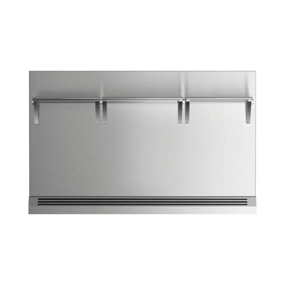 For 48'' Professional Ranges - 48x30'' High, Combustible Wall - Dual Fuel &