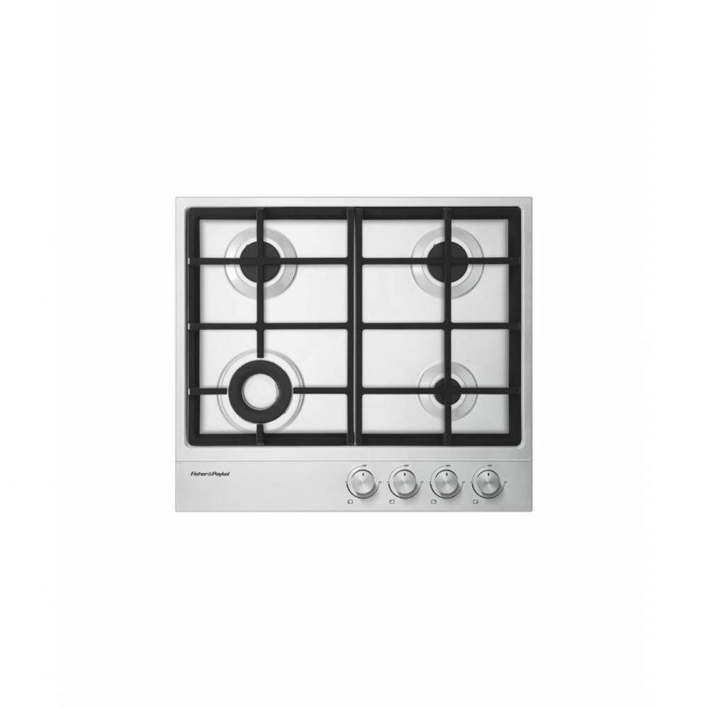 Gas on Steel Cooktop  4 Burner (LPG)