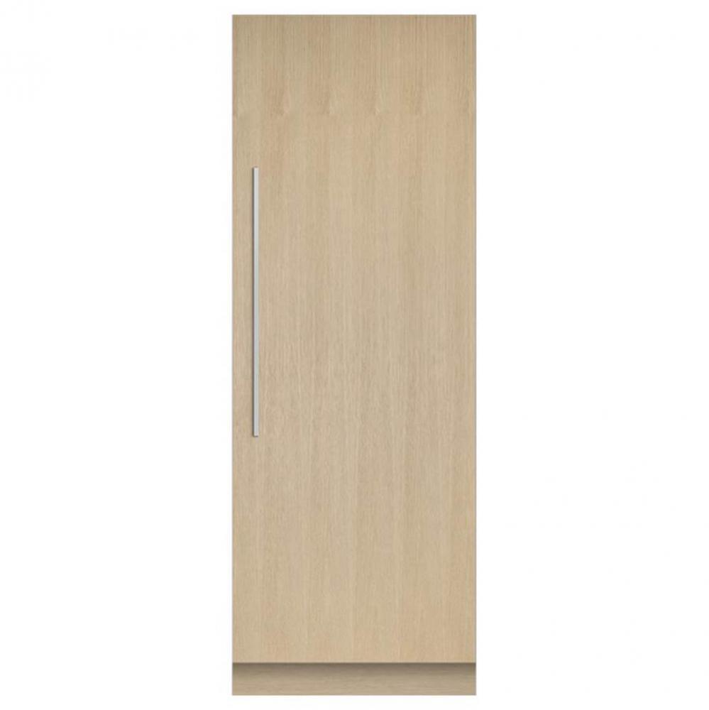 30'' VTZ Column Refrigerator, Panel Ready, 16.3 cu ft, Stainless Interior, Internal Wate