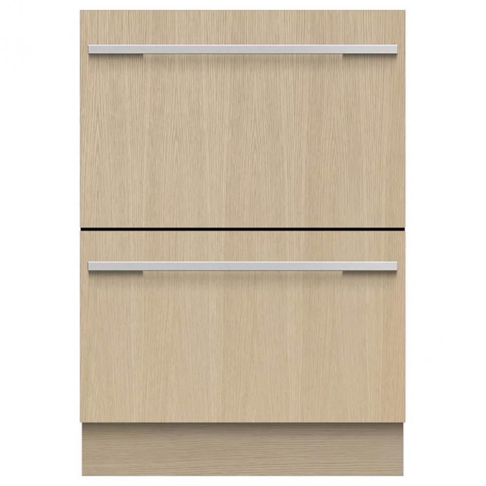 Double DishDrawer Dishwasher, 14 Place Settings, Panel Ready