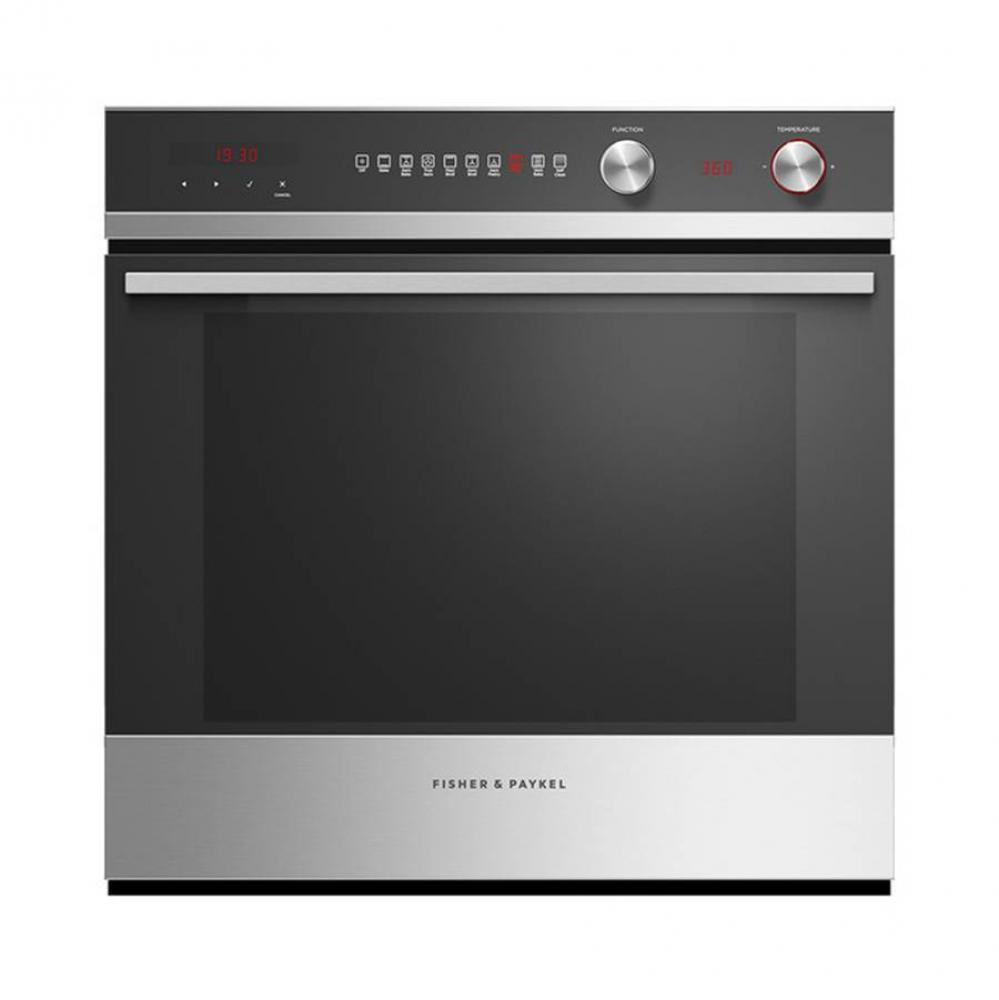 24'' Contemporary Oven, Stainless Steel Trim, 9 Function, Self-cleaning