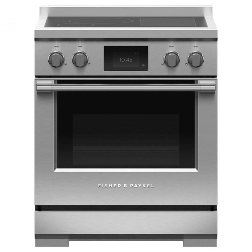 30'' Professional Induction Range, 4 Zone with SmartZone, Self-cleaning,  - RIV3-304