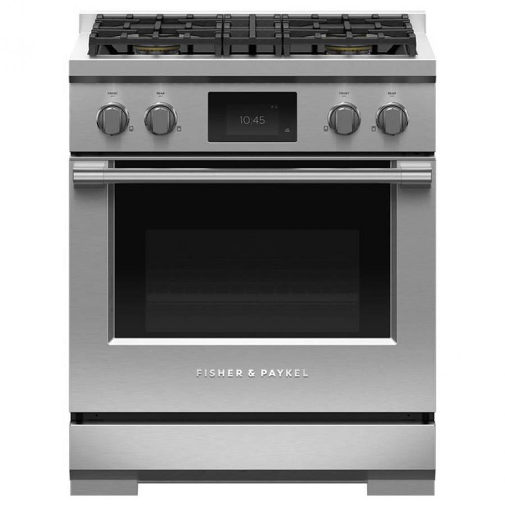 30'' Range, 4 Burners, Self-cleaning, LPG