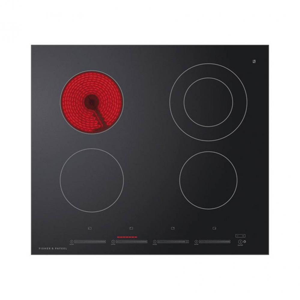 24'' Cooktop, 4 Zones