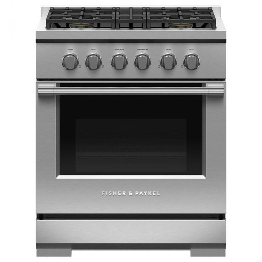 30'' Range, 4 Burners, LPG