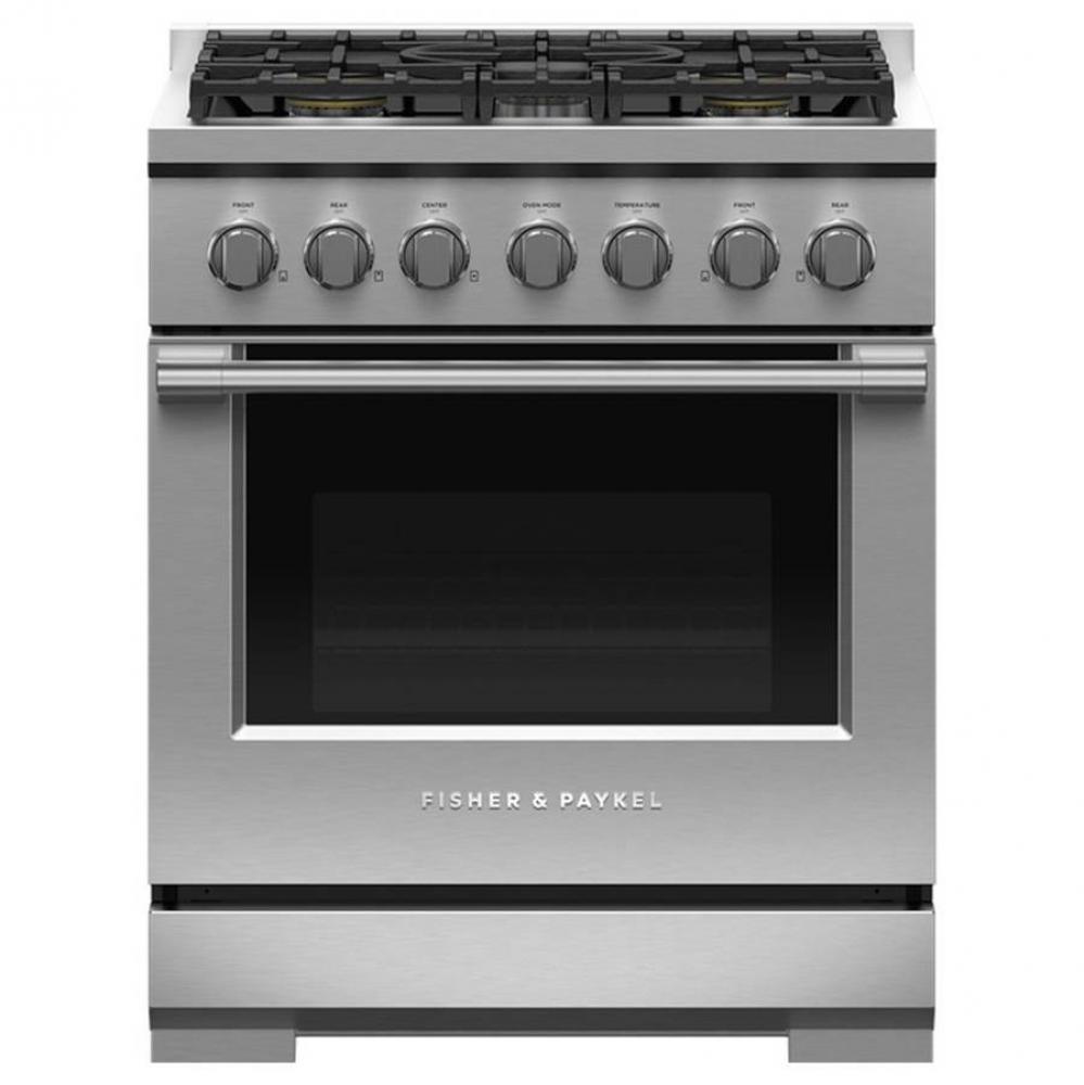 30'' Range, 5 Burners, LPG