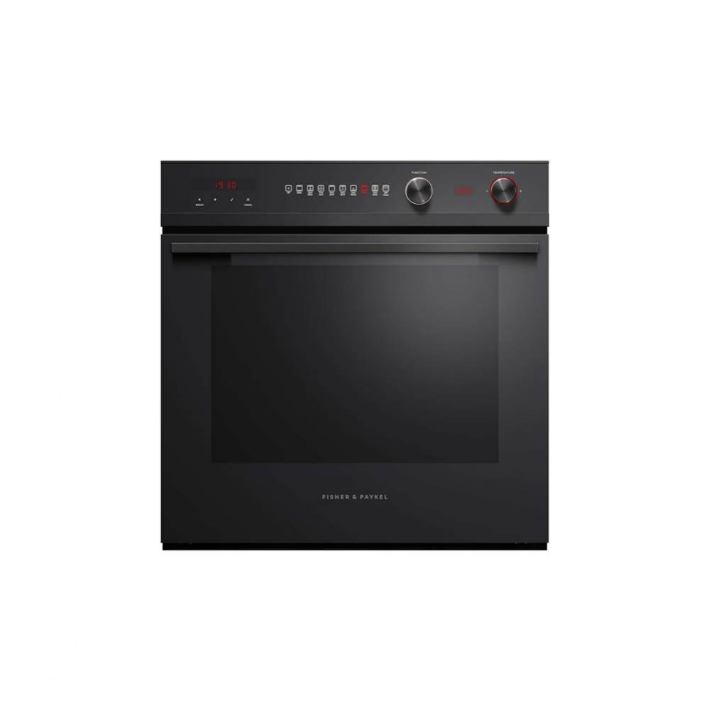 24'' Contemporary Oven, Black, 9 Function, Self-cleaning