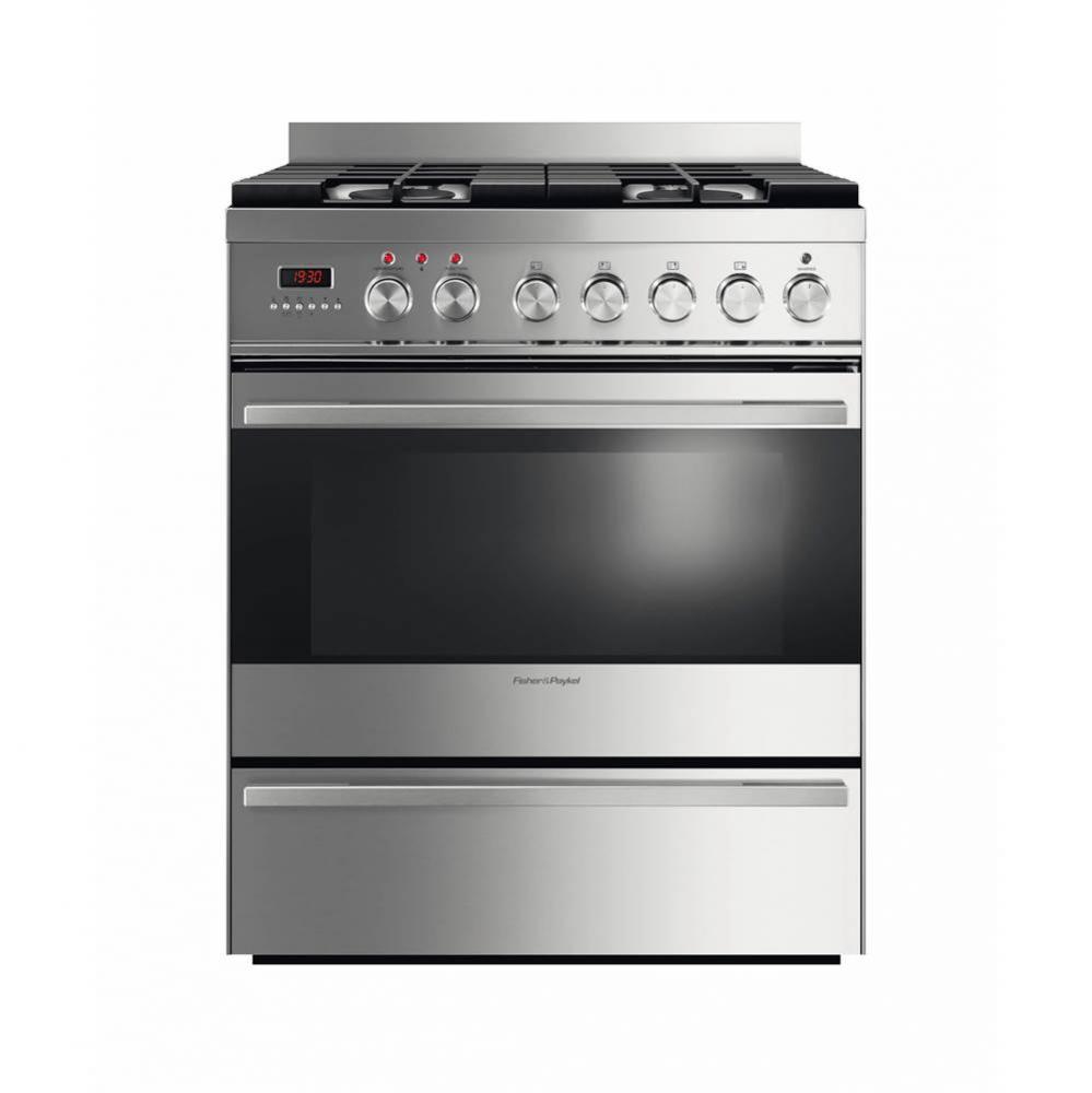 Dual Fuel Range 30, Self Cleaning