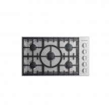 Fisher & Paykel 71393 - 36'' Professional Drop-in Cooktop, 5 Burner, LPG