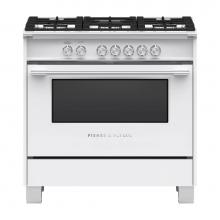 Fisher & Paykel 81703 - 36'' Range, 5 Burners, White