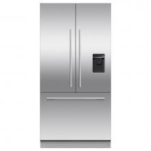 Fisher & Paykel 26314 - 36'' French Door Refrigerator Freezer, 72'' H, 16.8 cu ft, F&P Stainless P