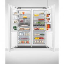 Fisher & Paykel 26116 - 18'' VTZ Column Freezer, Panel Ready, 7.8 cu ft, Stainless Interior, Ice Only, Left Hing