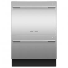 Fisher & Paykel 81222 - Double DishDrawer, 14 Place Settings, Sanitize (Tall)