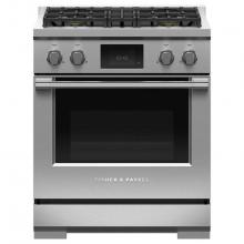 Fisher & Paykel 81900 - 30'' Range, 4 Burners, Self-cleaning, Natural Gas