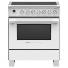 Fisher & Paykel 81963 - 30'' Range, 4 Zones, Self-cleaning, White