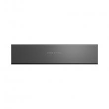 Fisher & Paykel 82119 - 24'' Minimal Vacuum Drawer Black Glass - Push to Open