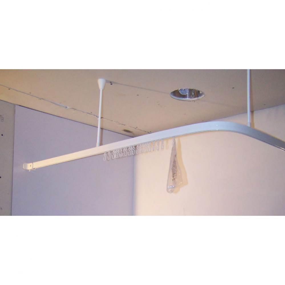 98-1/2' Bendable Curtain Rail