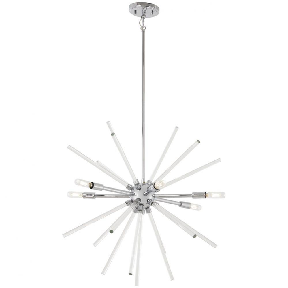 Spiked - 6 Light 25''